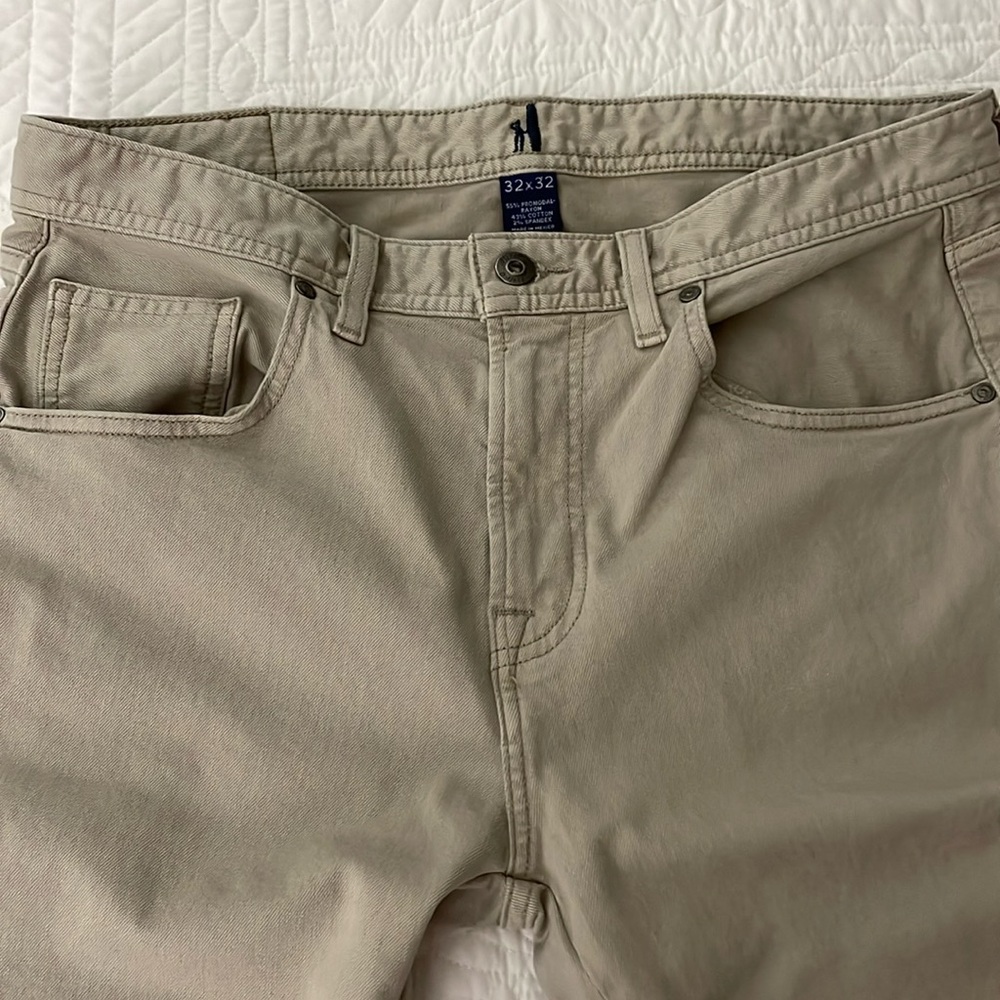 Johnnie-O Hugo Light Khaki pants 32X28